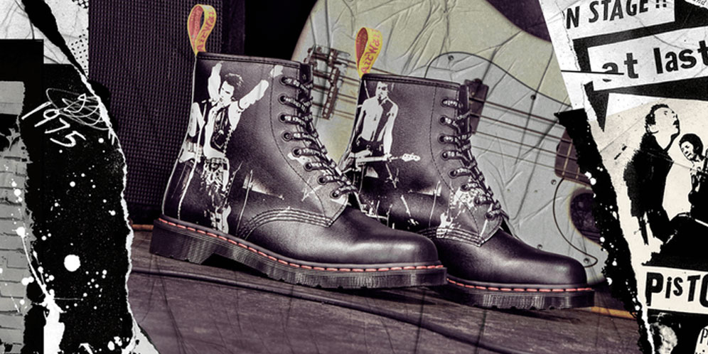 Begini Jadinya Kalo Dr.Martens Kolaborasi dengan Band Sex Pistols!